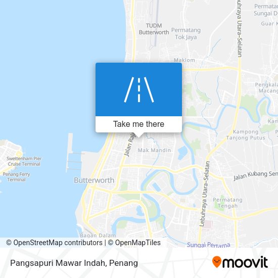 Pangsapuri Mawar Indah map