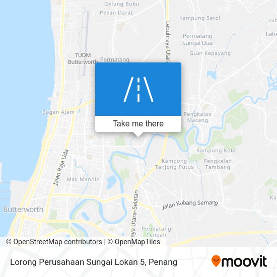 Lorong Perusahaan Sungai Lokan 5 map