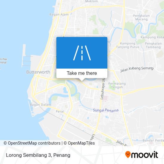 Lorong Sembilang 3 map