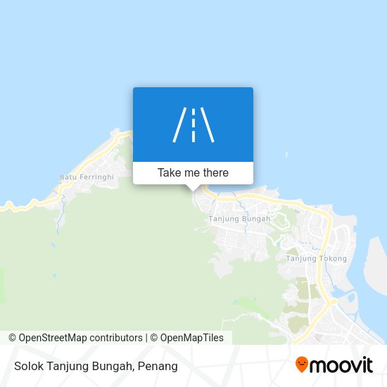 Peta Solok Tanjung Bungah