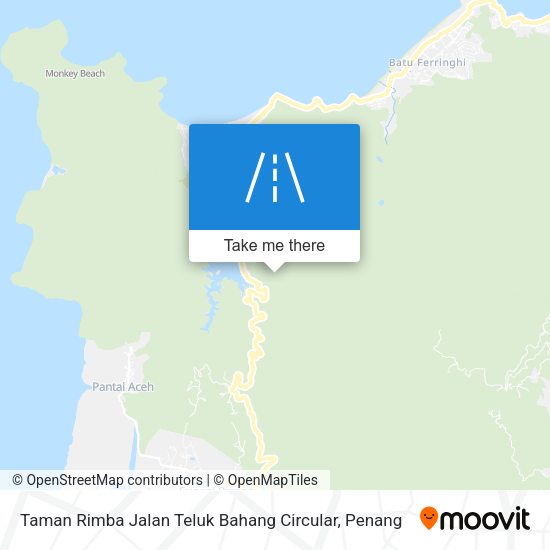 Taman Rimba Jalan Teluk Bahang Circular map