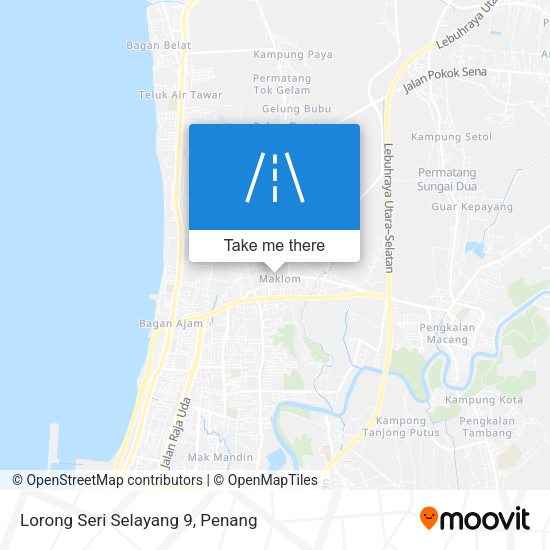 Peta Lorong Seri Selayang 9