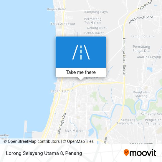 Peta Lorong Selayang Utama 8