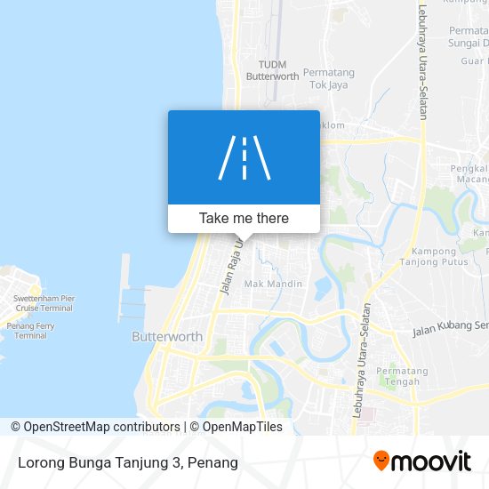 Peta Lorong Bunga Tanjung 3