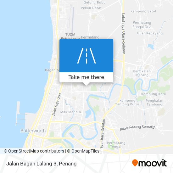 Peta Jalan Bagan Lalang 3