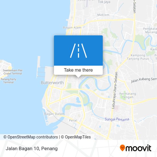 Peta Jalan Bagan 10