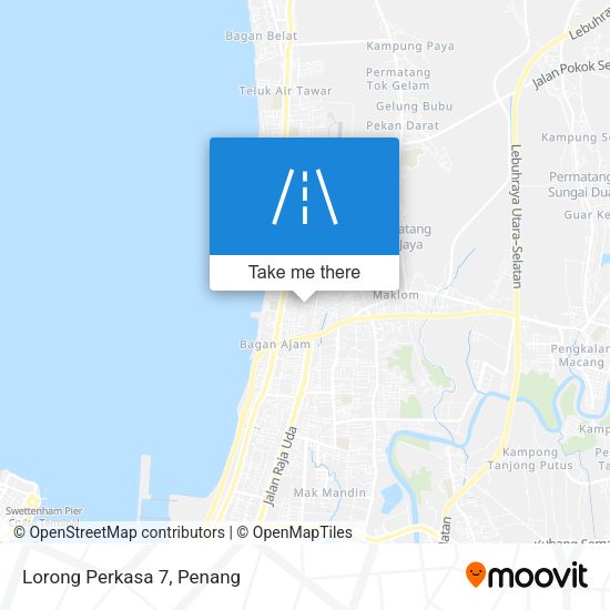 Peta Lorong Perkasa 7