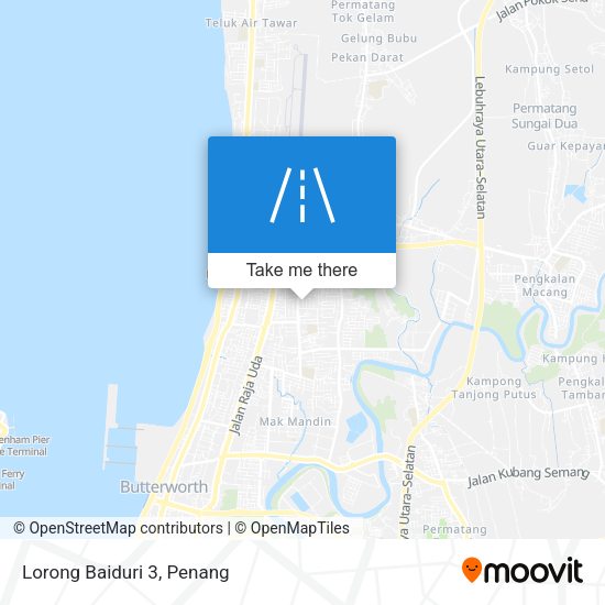 Lorong Baiduri 3 map