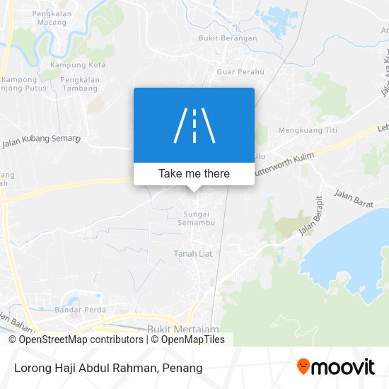Lorong Haji Abdul Rahman map