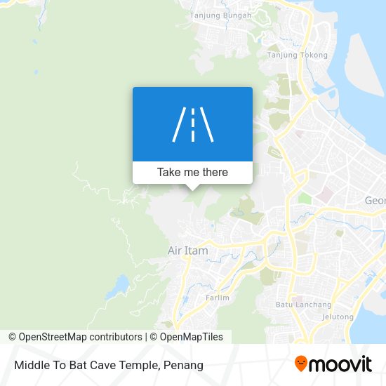 Peta Middle To Bat Cave Temple