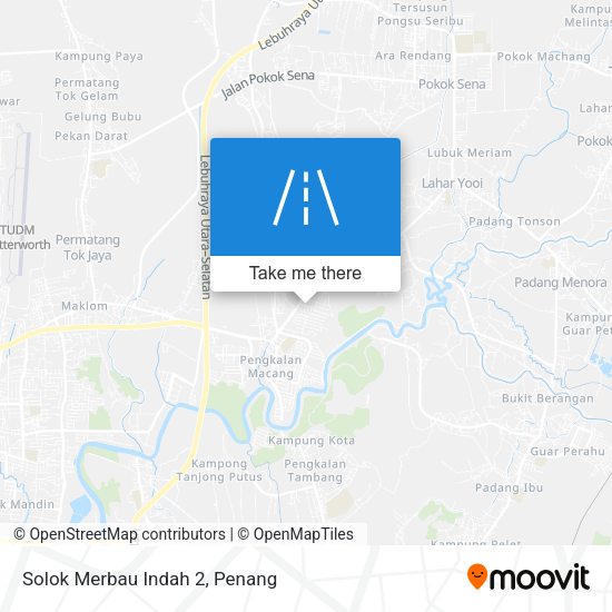 Peta Solok Merbau Indah 2