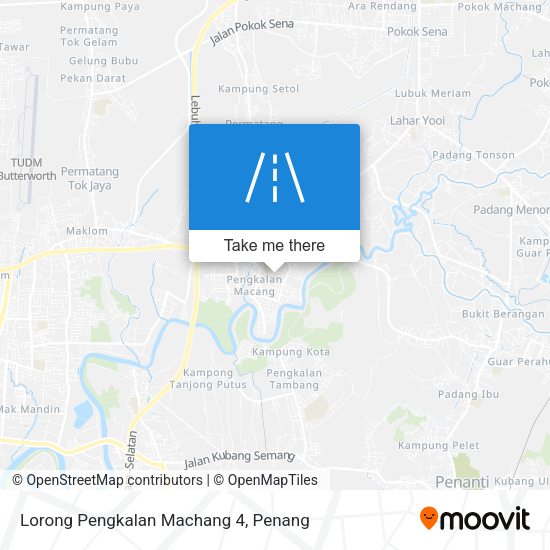 Peta Lorong Pengkalan Machang 4