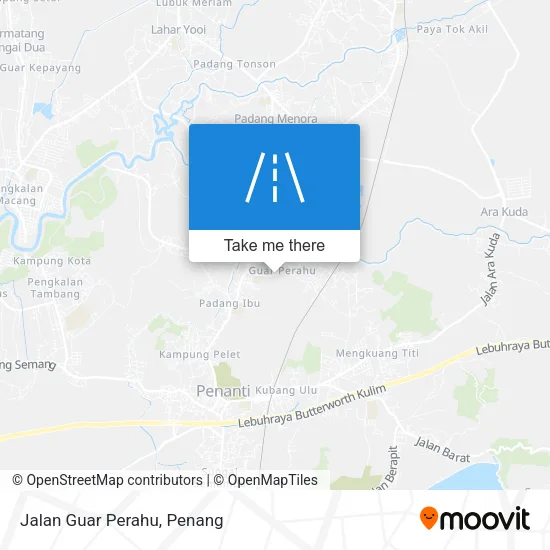 Jalan Guar Perahu map
