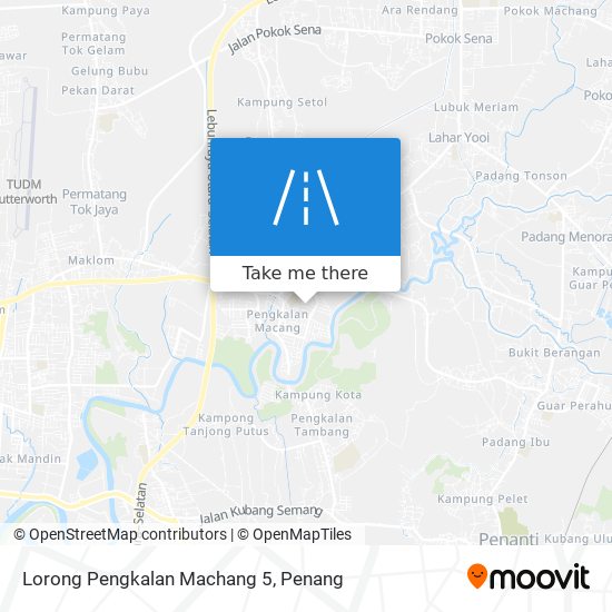 Lorong Pengkalan Machang 5 map