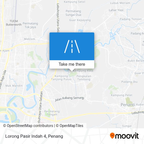 Peta Lorong Pasir Indah 4