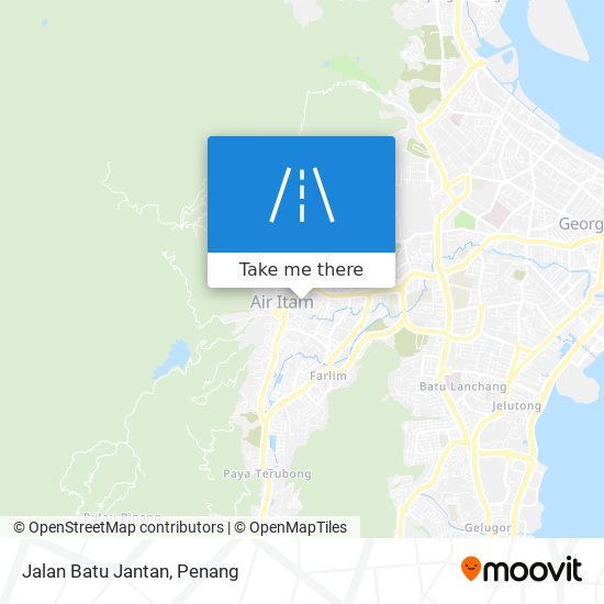 Jalan Batu Jantan map