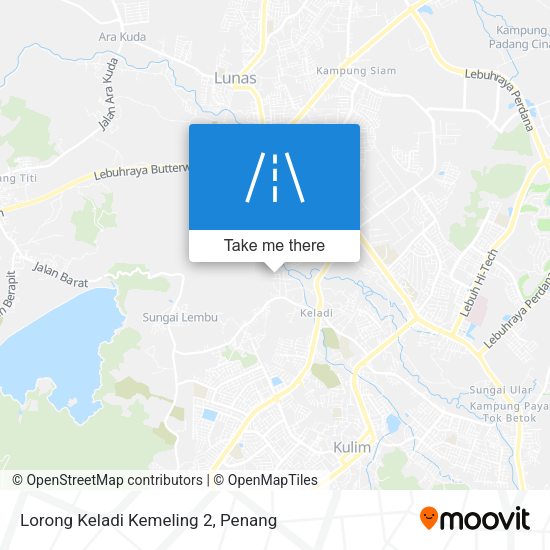 Lorong Keladi Kemeling 2 map