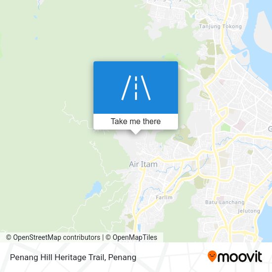 Peta Penang Hill Heritage Trail