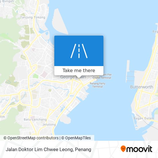 Peta Jalan Doktor Lim Chwee Leong