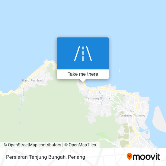 Peta Persiaran Tanjung Bungah