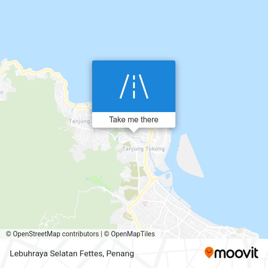 Lebuhraya Selatan Fettes map