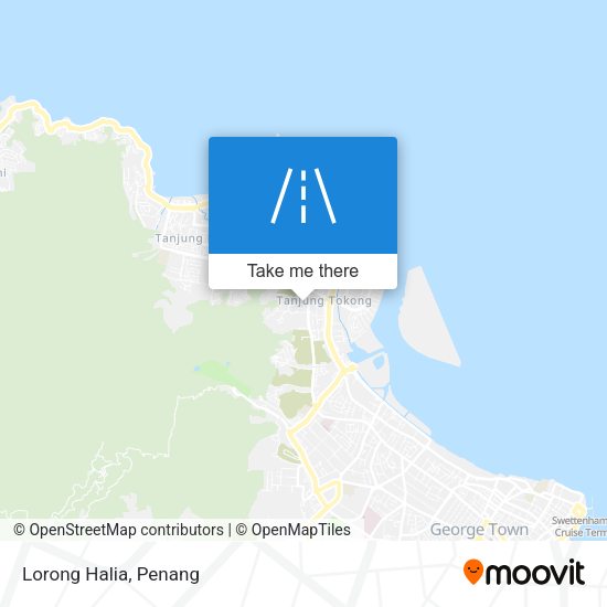 Lorong Halia map