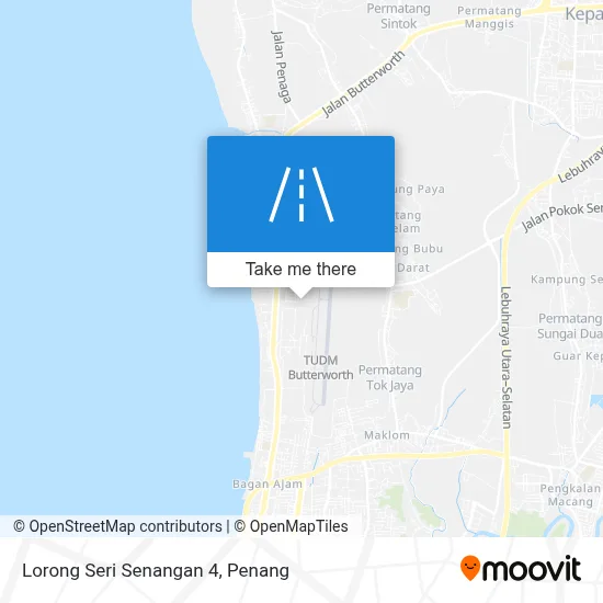 Lorong Seri Senangan 4 map