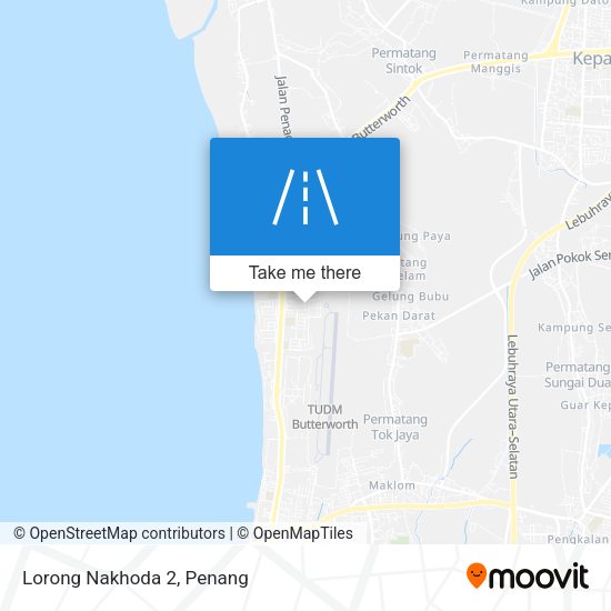 Peta Lorong Nakhoda 2