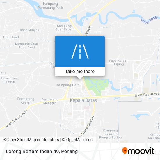 Lorong Bertam Indah 49 map