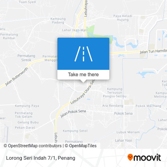 Lorong Seri Indah 7/1 map