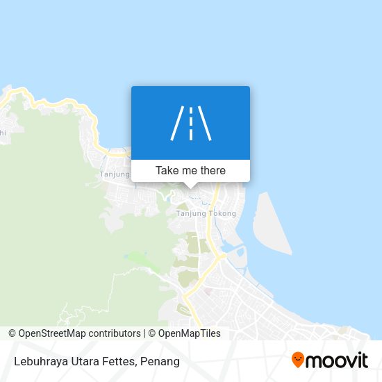 Lebuhraya Utara Fettes map