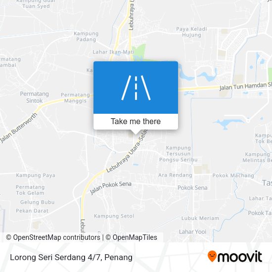 Lorong Seri Serdang 4/7 map