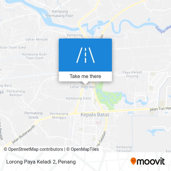 Peta Lorong Paya Keladi 2