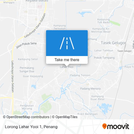 Lorong Lahar Yooi 1 map