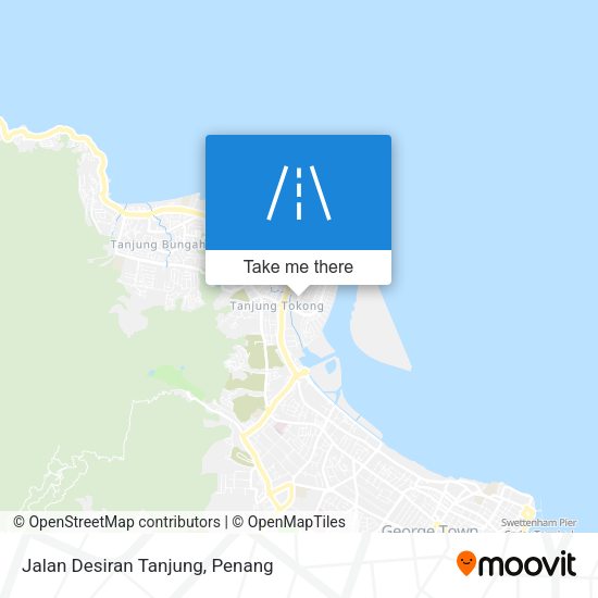 Peta Jalan Desiran Tanjung