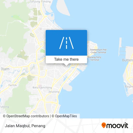 Jalan Maqbul map