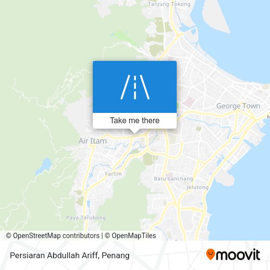 Peta Persiaran Abdullah Ariff
