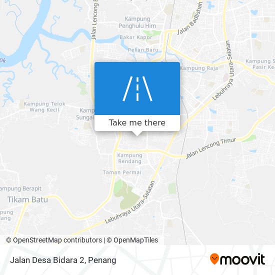 Jalan Desa Bidara 2 map