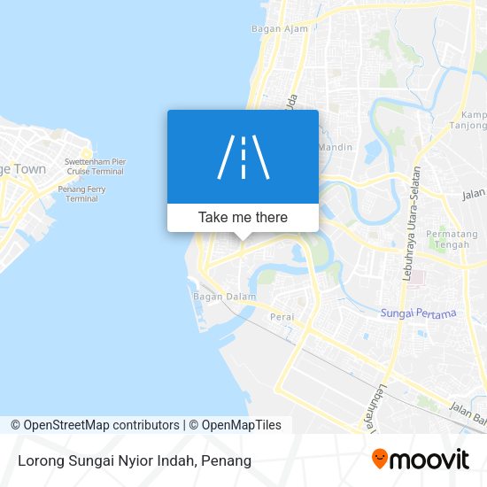 Peta Lorong Sungai Nyior Indah
