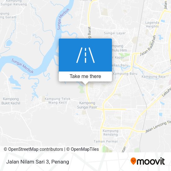 Jalan Nilam Sari 3 map