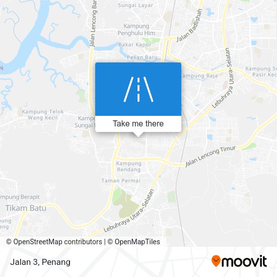 Jalan 3 map