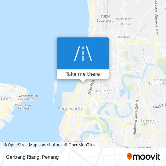Peta Gerbang Riang