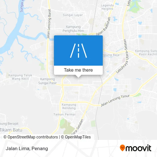 Jalan Lima map