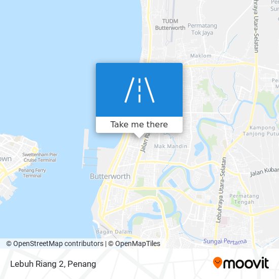 Lebuh Riang 2 map