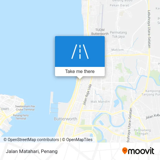 Jalan Matahari map