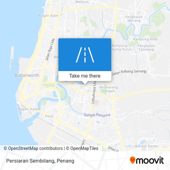Peta Persiaran Sembilang