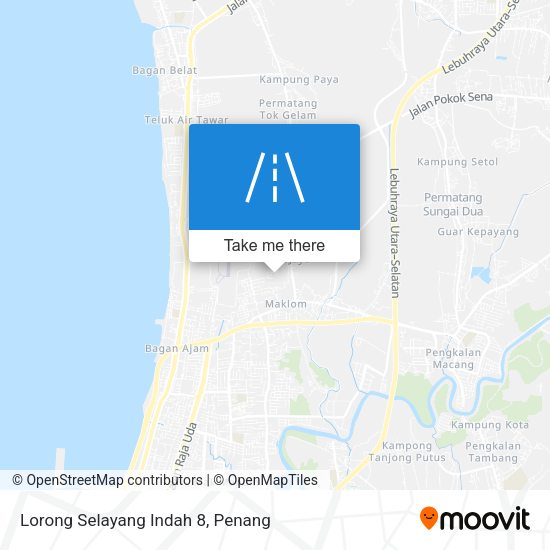 Lorong Selayang Indah 8 map