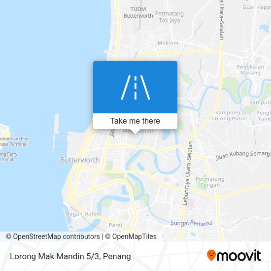 Lorong Mak Mandin 5/3 map