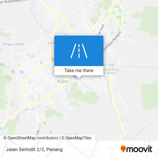Jalan Serindit 2/2 map