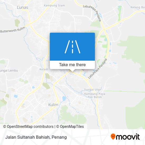 Peta Jalan Sultanah Bahiah